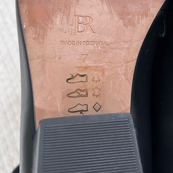 Banana Republic Black Italian Leather Everyday Loafer Women’s Size 7 - Picture 14 of 14